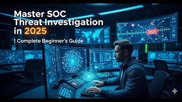Master SOC Threat Investigation in 2025 | Complete Beginner