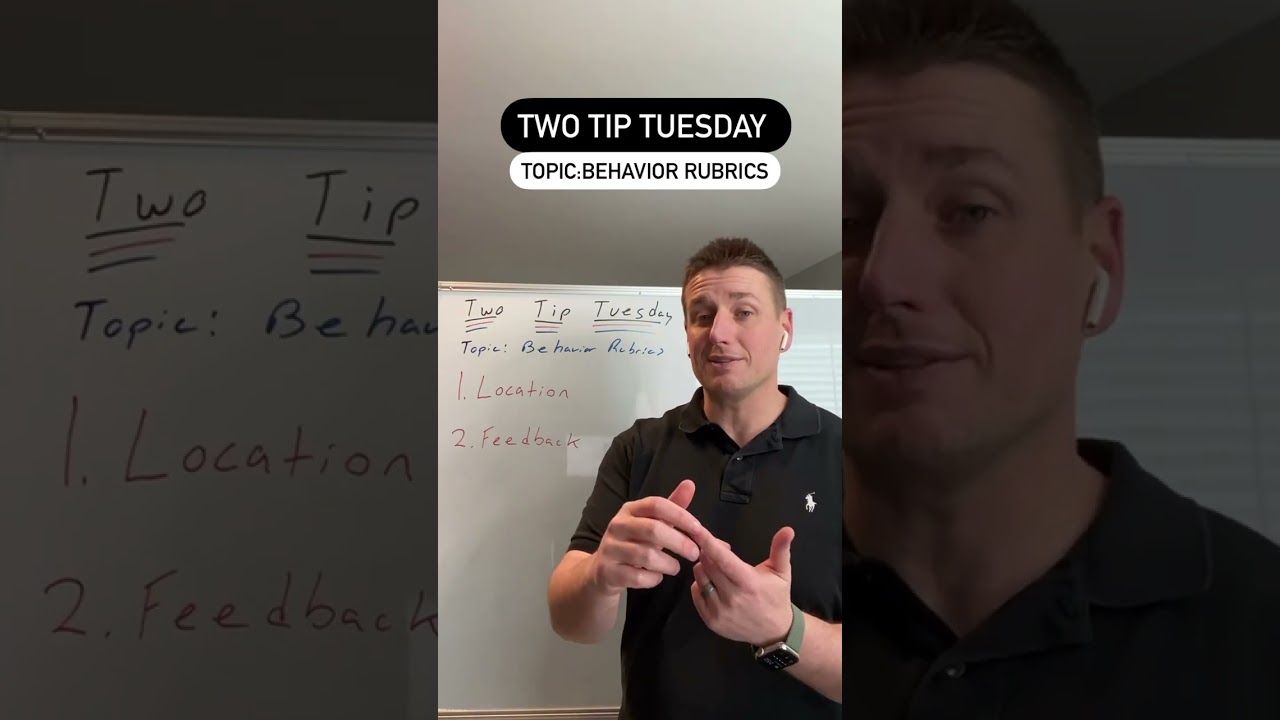 Two Tip Tuesday: how to improve your behavior rubrics #education #edtech
