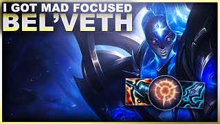 I GOT MAD FOCUSED BUT IT WORKED FOR US! BEL'VETH! | League of Legends