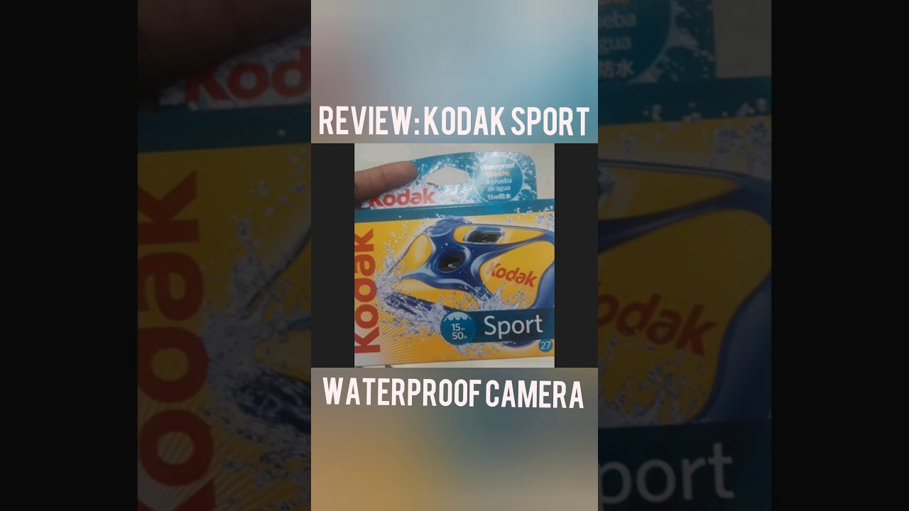 Review Kodak Sport Waterproof Camera YouTube