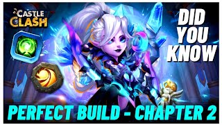 Perfect Build - Fluterelle |Build+Gameplay | Chapter -2 | All You Need To Know!! | #castleclash screenshot 2