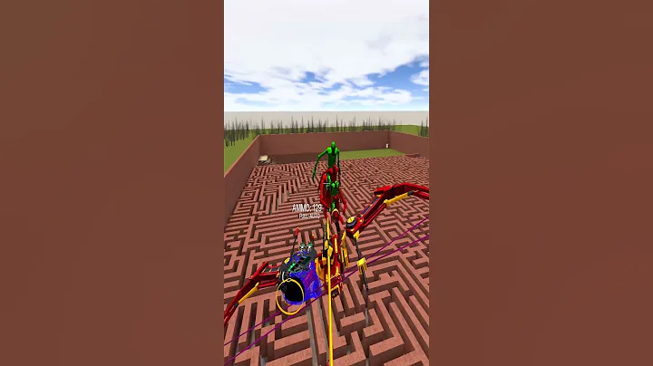 Giant SCP-096 Escape in Garry’s Mod! #garrysmod #gmod #scp #nextbots #gaming #shorts