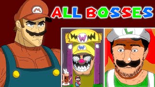 Pizza Mario Tower | All Bosses