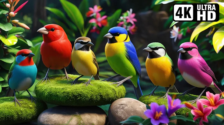 Most Beautiful Birds on Earth : Video You'll Ever See part 4 | Breathtaking Nature & Healing Sounds