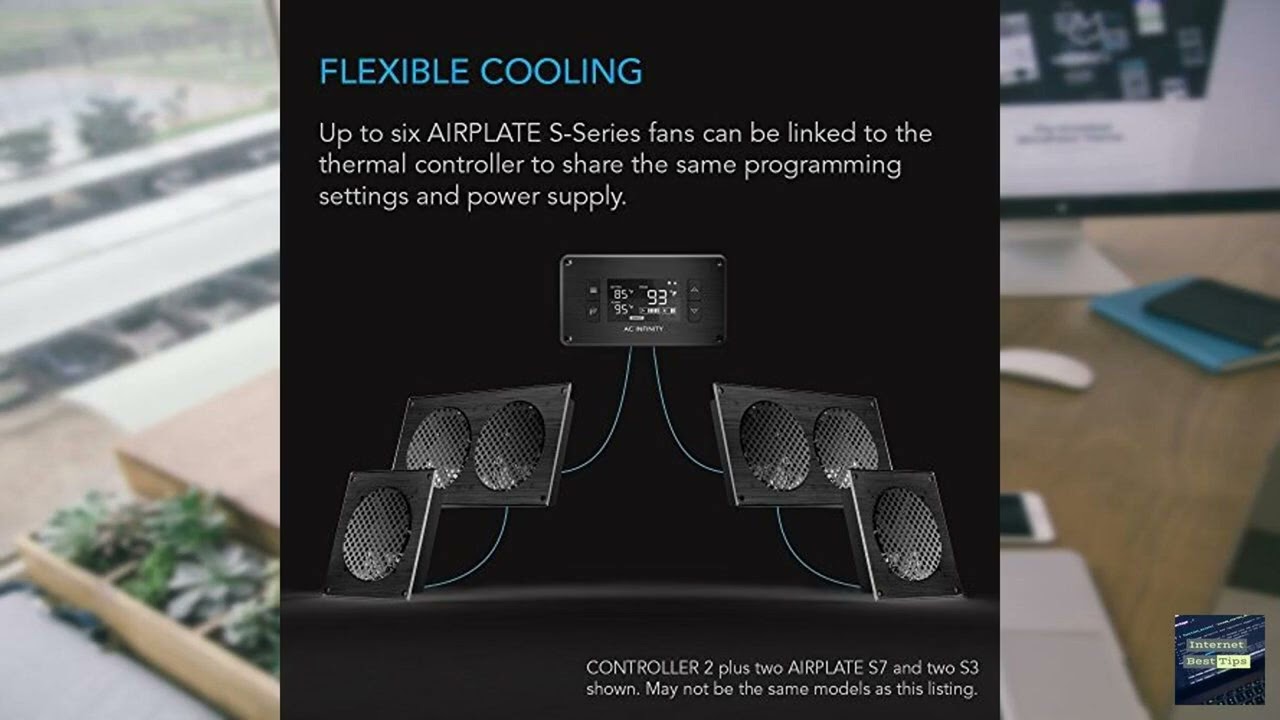Review - AC Infinity Controller 2, Fan Thermostat and Speed Controller, Controls AIRPLATE
