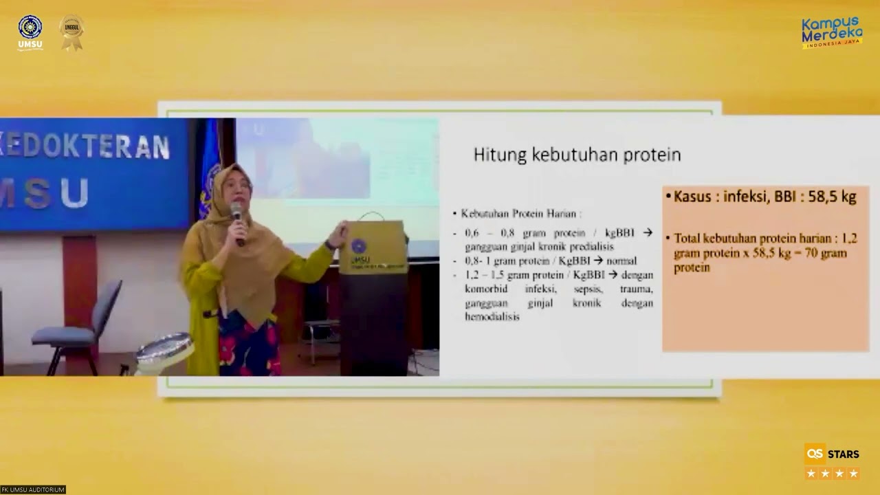 Menentukan Jumlah Kalori Basal dan Menghitung Total Kebutuhan Kalori Harian - Workshop KKD Putaran I