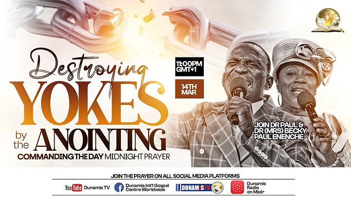 MID NIGHT PRAYER COMMANDING THE DAY || DESTROYING YOKES BY THE ANOINTING