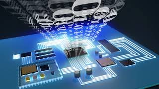 electronics, artificial intelligence, digital, computer LOGO design sample motion graphics video