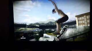 Skate - Body Flip with Grab onto Grind then Stack