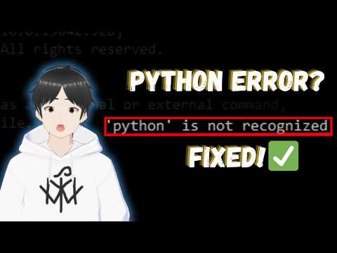 Python ‘is not recognized’? How to Properly Fix & Install Python!