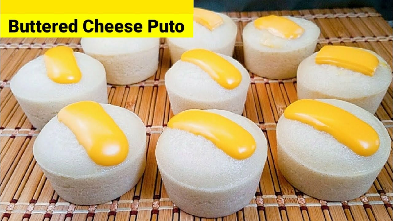 Buttered Cheese Puto Recipe | How to Make Soft Buttered Cheese Puto ...