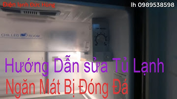 Hướng dẫn sửa tủ lạnh ngăn  mát bị đóng đá