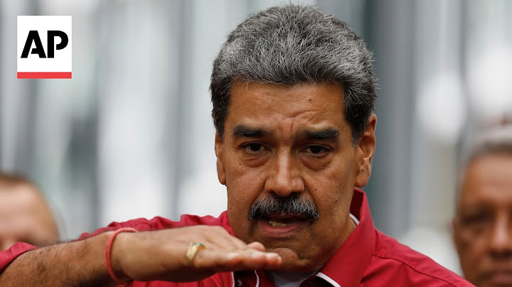 Venezuela's president reacts to Trump's travel restrictions on country
