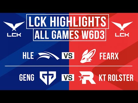 LCK Highlights ALL GAMES Week 6 Day 3 | LCK Spring 2024