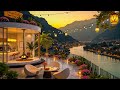 Warm Jazz Caf茅 Vibes 馃寵 Summer Night Terrace With Fireplace By The River For Studying Focus And Calm Warm Jazz Caf茅 Vibes 馃寵 Summer Night Terrace With Fireplace By The River For Studying Focus And Calm