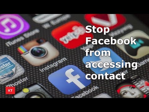Stop Facebook from accessing contact from your iPhone