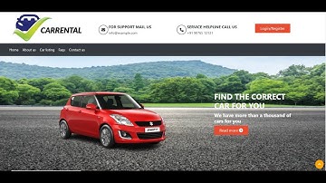 car rental management system using php codeignitor