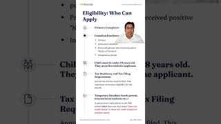 Canada Child Benefit (CCB) Eligiblity