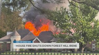 Unattended fire pit suspected cause of Shelby County house fire
