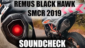 REMUS BLACK HAWK | NEW SMCR 2019: FLYBYS, NO DB-KILLER, ONBOARD SOUND | KTM 690 EXHAUST