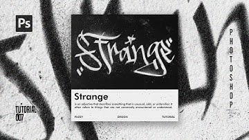 How to Create Spray Paint Text Effect in Photoshop [Free File] - Photoshop Tutorials