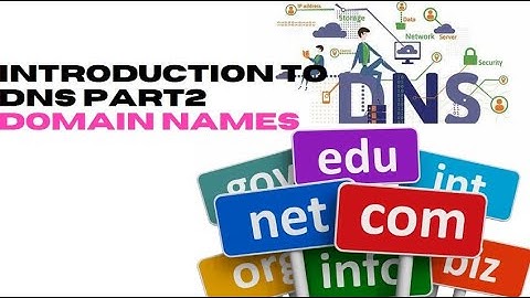 Domain Names- DNS Part2