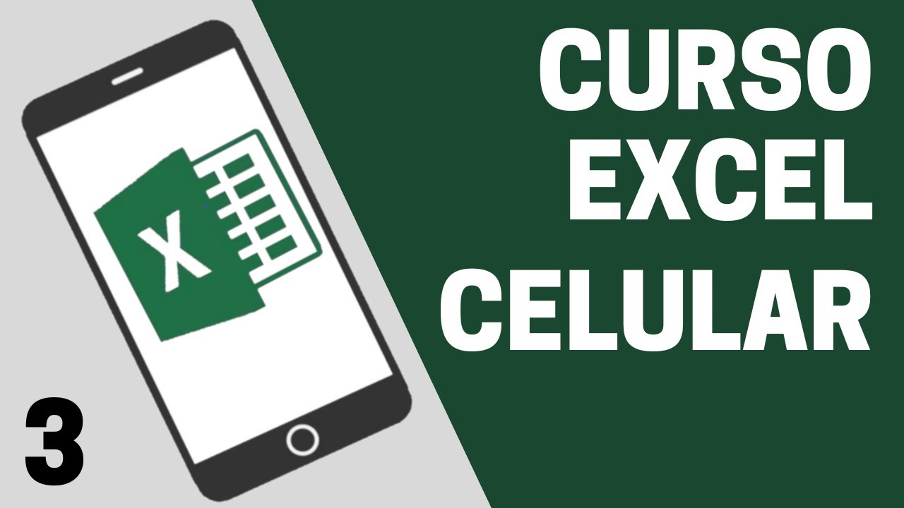 Excel no celular - Fixar células e usar em fórmulas - Curso Básico de Excel para celular - aula 3
