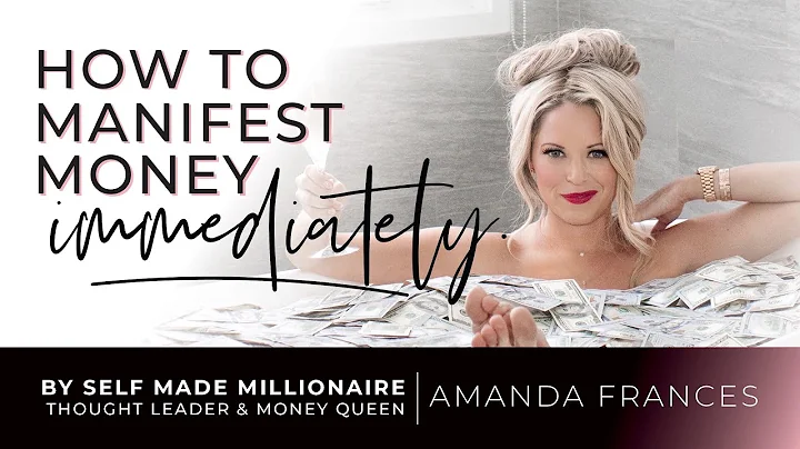 FREE TRAINING: How To Manifest Money Immediately