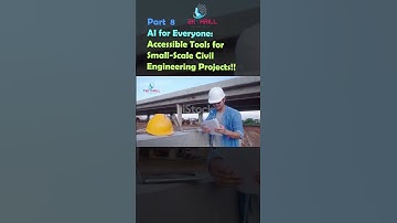 AI for Everyone: Accessible Tools for Small-Scale Civil Engineering Projects! Part 8 #ai #viral