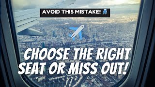 Avoid These Seat Mistakes! 💺 Choose the Best Spot for Your Flight! ✈️ #travelhacks #economyclass
