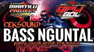 DJ CEKSOUND TERBARU||DJ BASS NGUNTAL||monggo di cobi