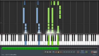 Louis Armstrong - What A Wonderful World - Piano Tutorial (100%) Synthesia chords