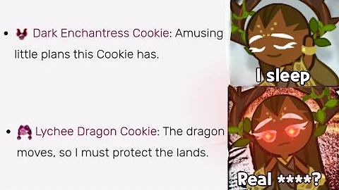 Millennial Tree on his relationship charts be like (Cookie Run Meme)