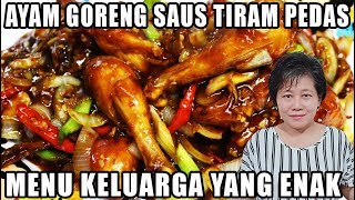 Ayam kecap sederhana. 