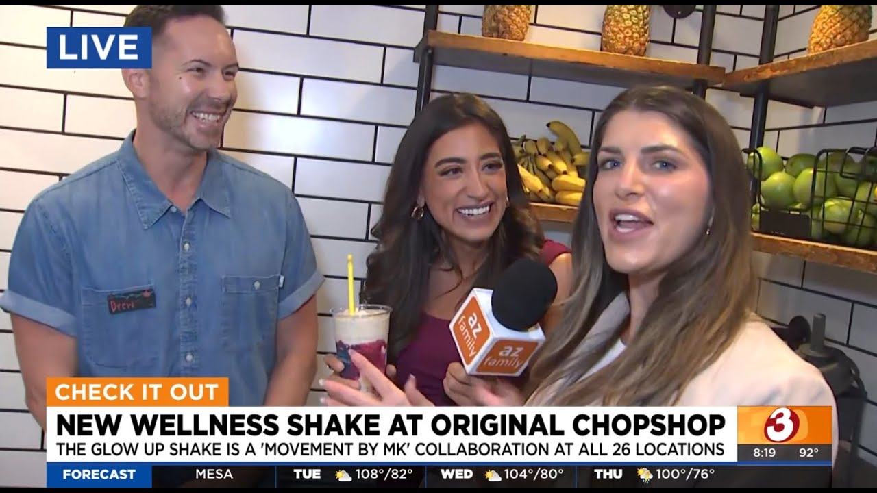 Glow Up Shake Now Available at ChopShop