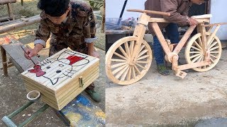 Amazing Craft 13 creative ideas make any item use bamboo and wood