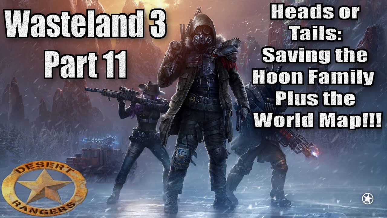 Wasteland 3 Walkthrough The World Map and Heads or Tails Side Mission