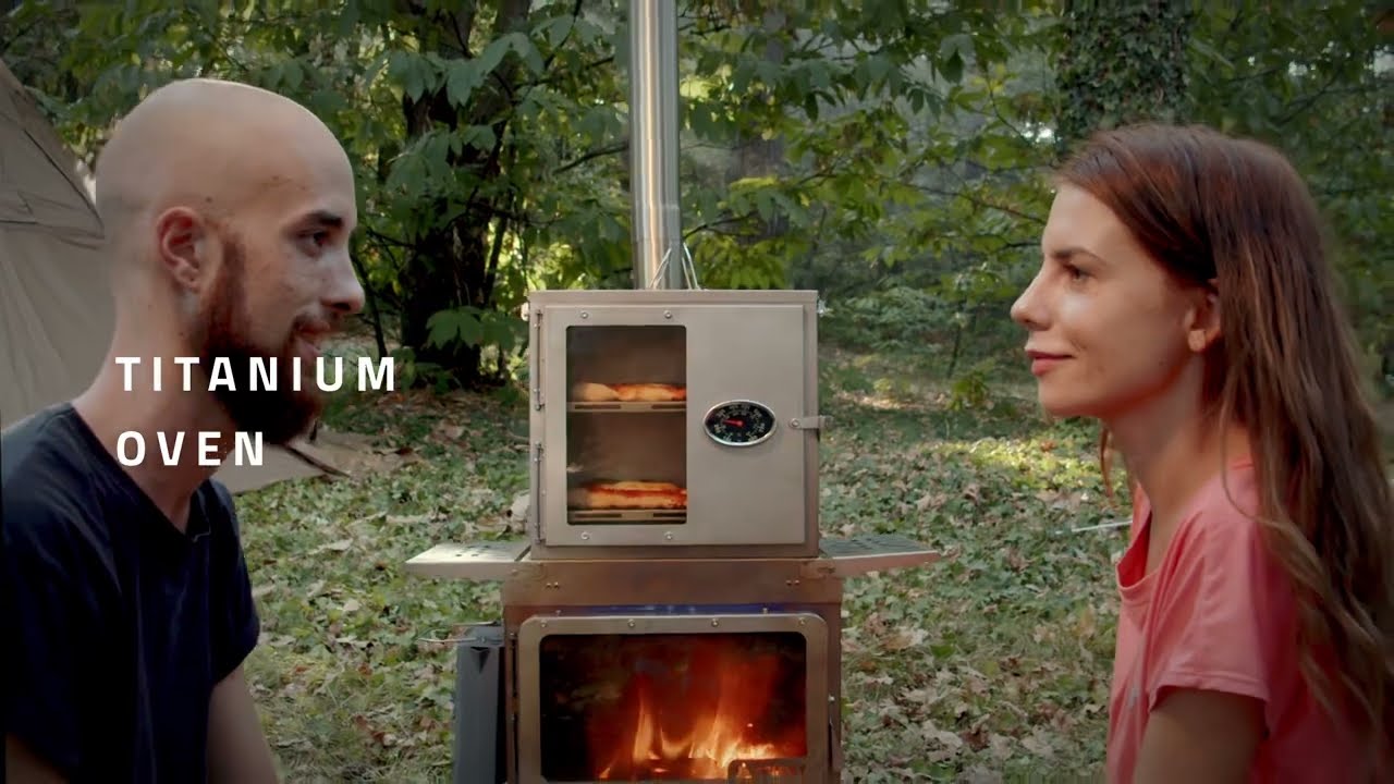 Lumberjack Titanium Tent Stove | Portable Tent Wood Stove | Wood Burning  Stove