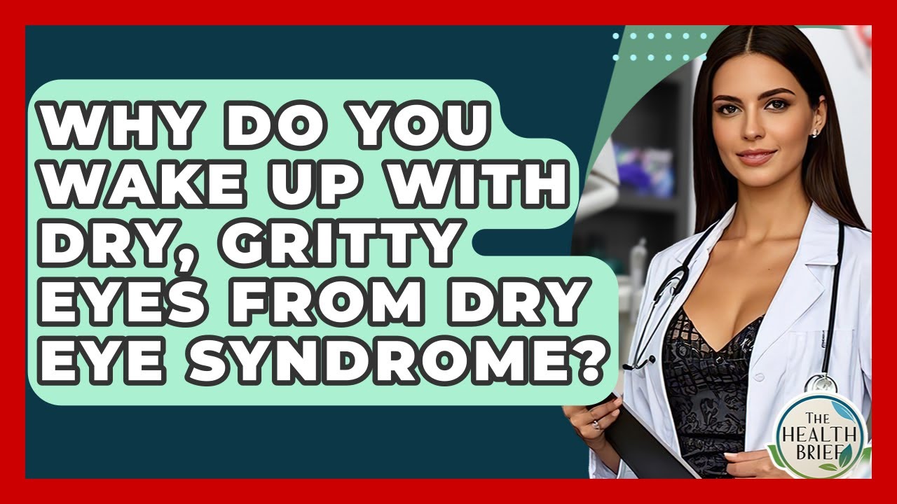 Why Do You Wake Up With Dry, Gritty Eyes From Dry Eye Syndrome? - The Health Brief