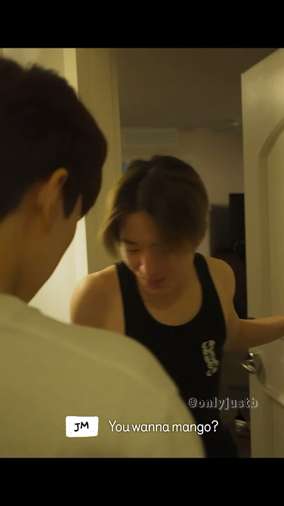 Geonu’s reaction to Mexican spicy mangoes bought by JM #jimin #geonu #justb #funny