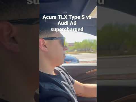 Acura TLX Type S vs Audi A6 Supercharged