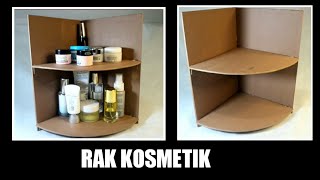 REVIEW RAK KOSMETIK DINDING MINIMALIS || Homemade