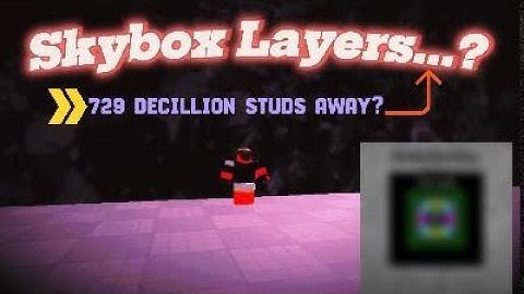 Exploring The Skybox Layers ARG... What Is Outside The Skybox? II Roblox
