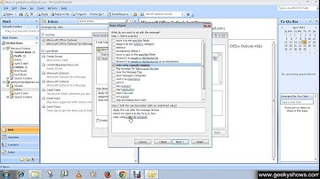 Microsoft Outlook 2007 Autoreply for Vacation or Holidays