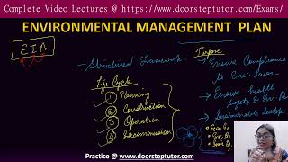 Environmental Management Plan UGC Environmental Science #ugcenvironmentalscience