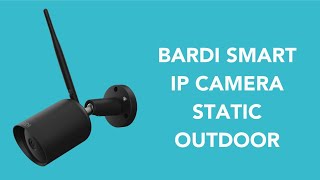 BARDI Smart IP Camera Outdoor STC Wifi Wireless  Home Automation Tahan Air Garansi RESMI