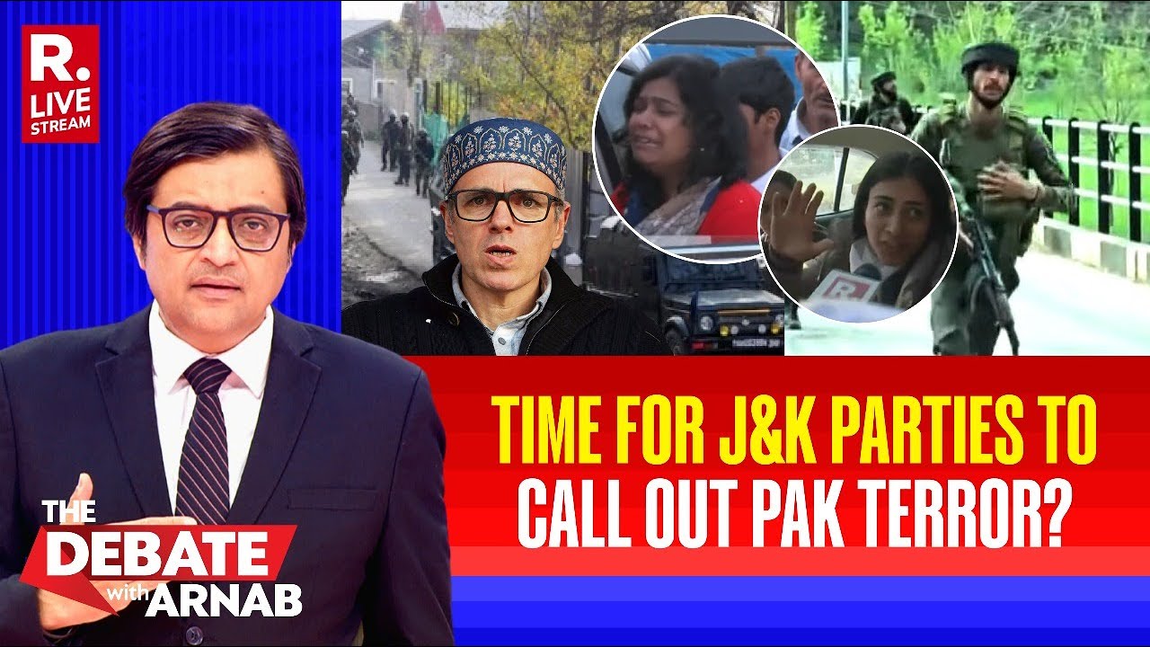 Debate with Arnab: Will J&K Parties Call Out Pak Over Pahalgam Terror Attack?