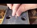 INLAY,Fill the shells./インレイ,貝の埋め作業〜研磨