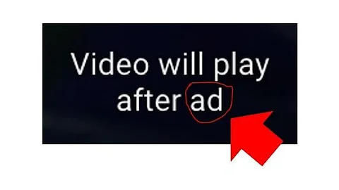 Video will play after ad