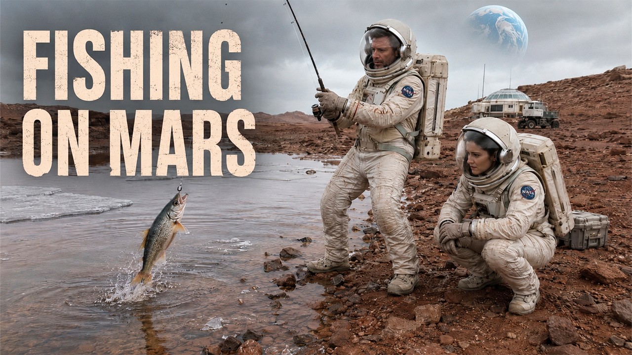 The First Fishing on Mars | EP13 - YouTube